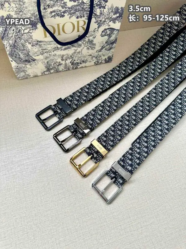 Dior belt 35mmX95-125cm 8L31